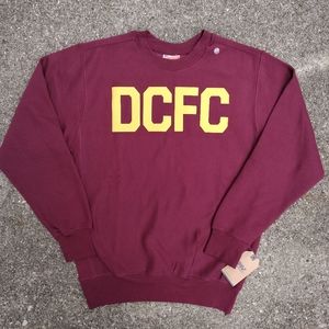 Detroit City FC USL MV Sport Pro Weave Crewneck Sweatshirt NWT